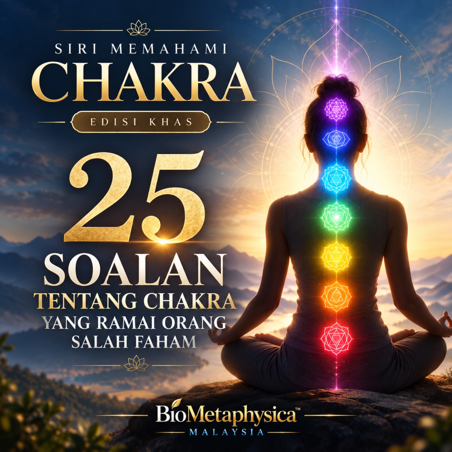 Siri Memahami Chakra — 25 Soalan Tentang Chakra Yang Ramai Orang Salah Faham